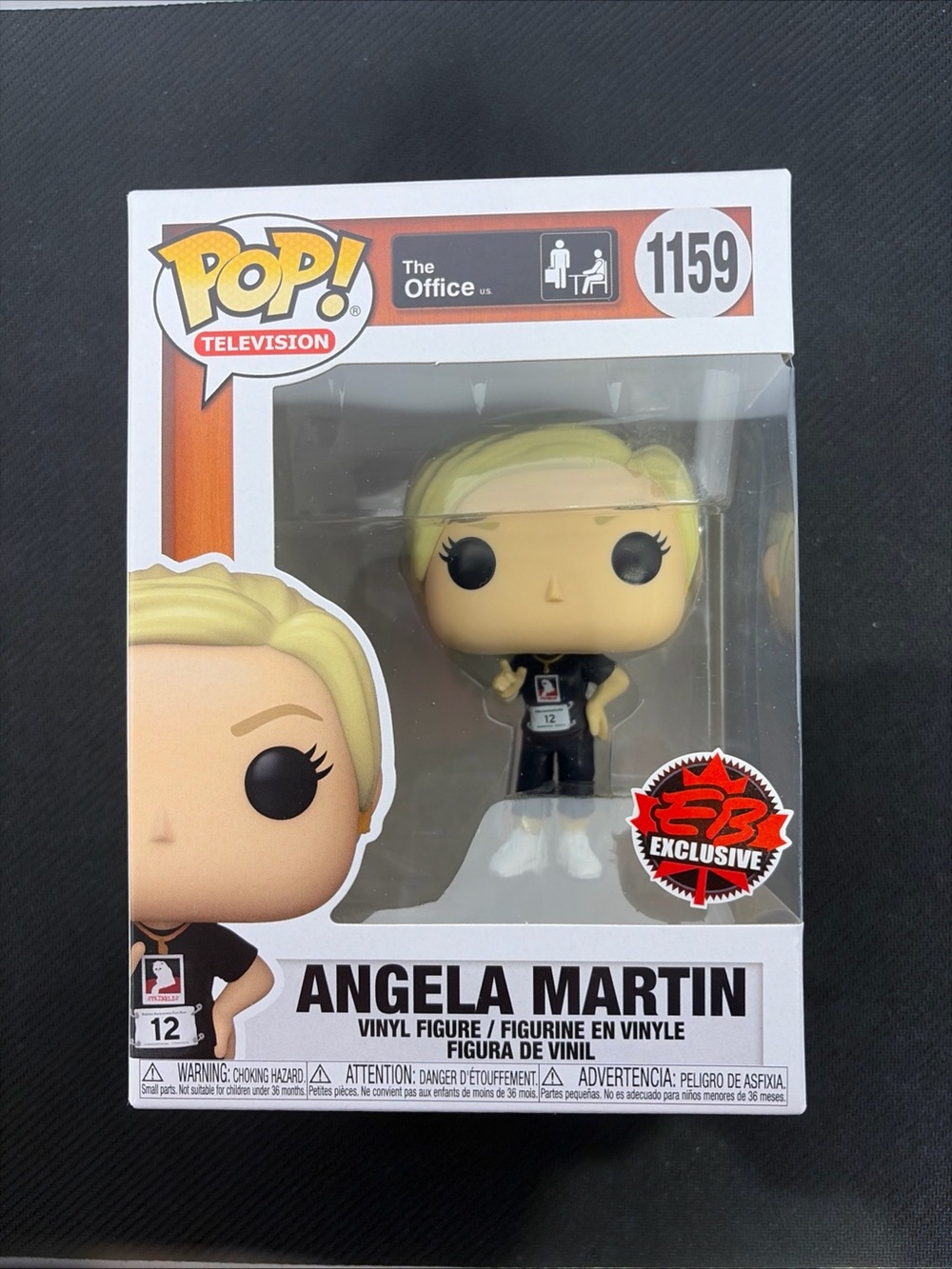 FUNKO POP ! ANGELA MARTIN #1159 EB GAMES EXCLUSIVE THE OFFICE POP TELEVISION